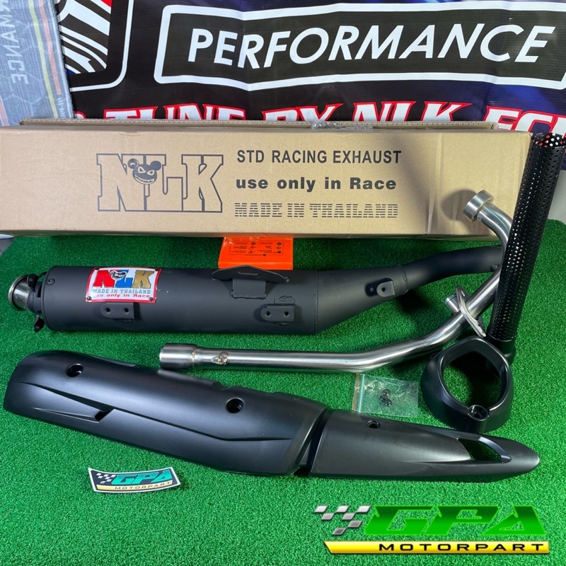 NLK STD OPEN EKZOS EXHAUST YAMAHA Y15ZR PNP 28MM SIAP O2 SENSOR