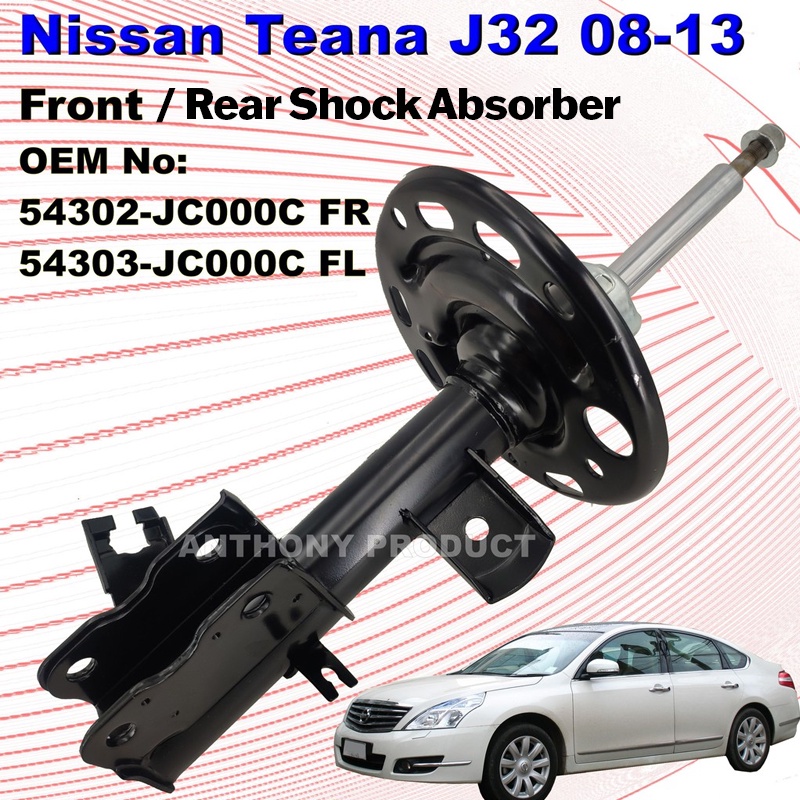 Nissan Teana J31 J32 2008 2013 Front Rear Shock Absorber Shopee