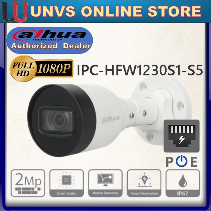 Dahua 2MP IP POE CAMERA BULLET IPPOE NETWORK CAMERA FULL HD DIGITAL DH