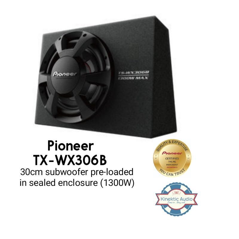 Pioneer Ts Wx B Cm Pre Loaded In Sealed Enclosure W Car