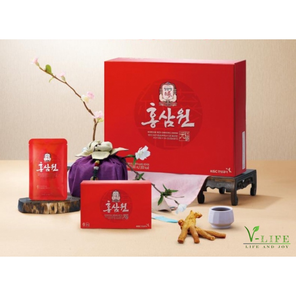 V Life Cheong Kwan Jang Korean Red Ginseng Hong Sam Won 50ml X 30