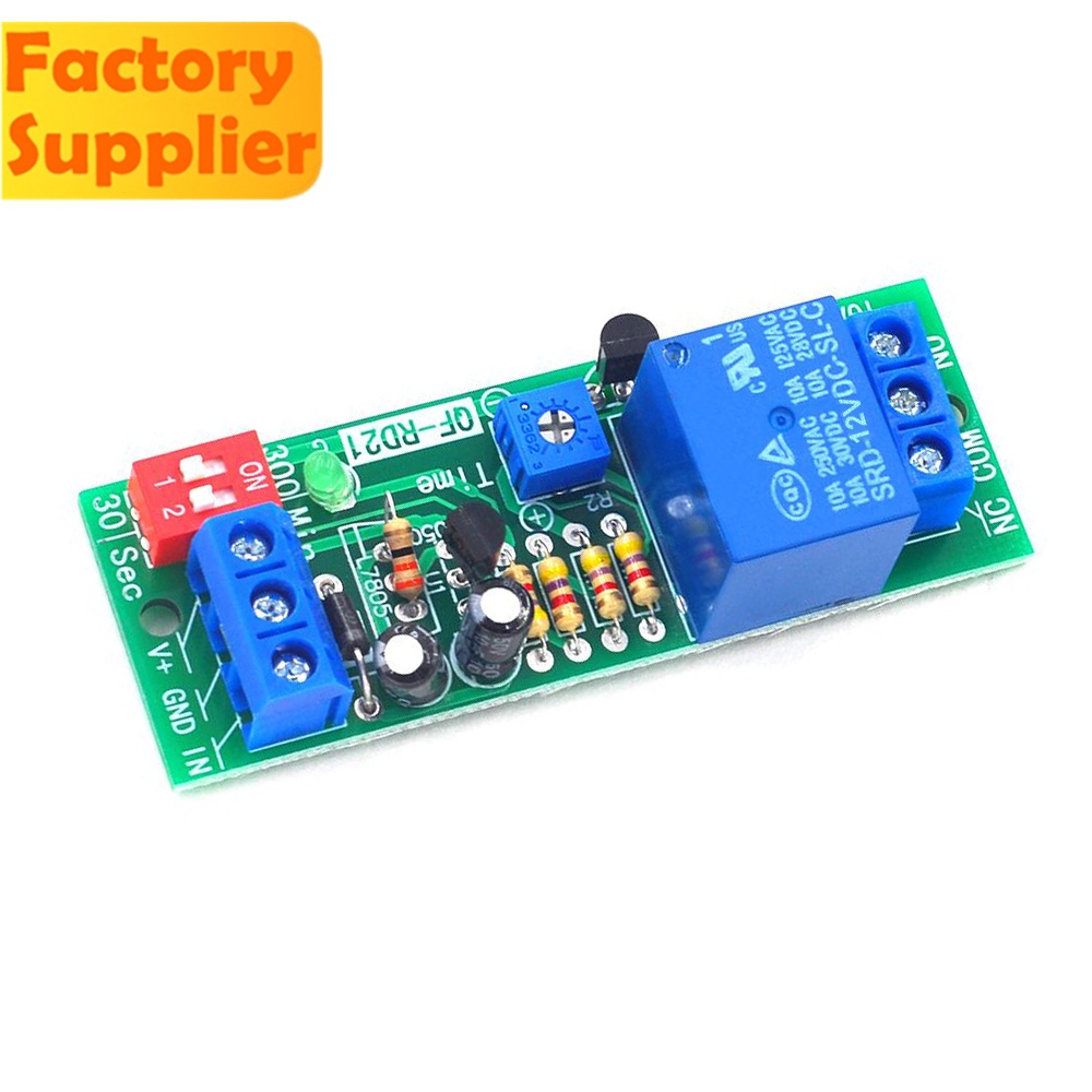 Dc V V V Adjustable Time Delay Timing Timer Relay Switch Turn On