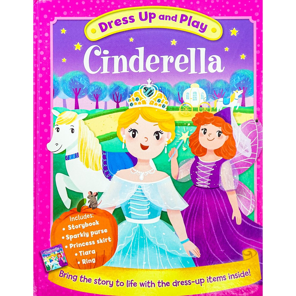 BBW Dress Up And Play Cinderella ISBN 9781788100199 Shopee Malaysia