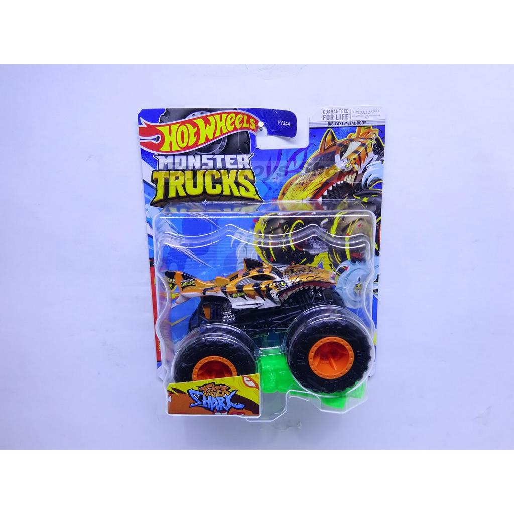 Hot Wheels Monster Trucks Tiger Shark Shopee Malaysia