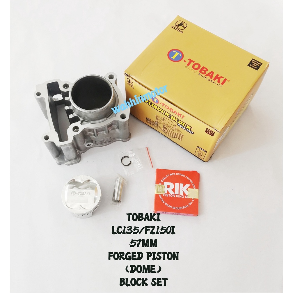 Tobaki Lc Fz I Y Zr Ceramic Aluminium Racing Block Dome