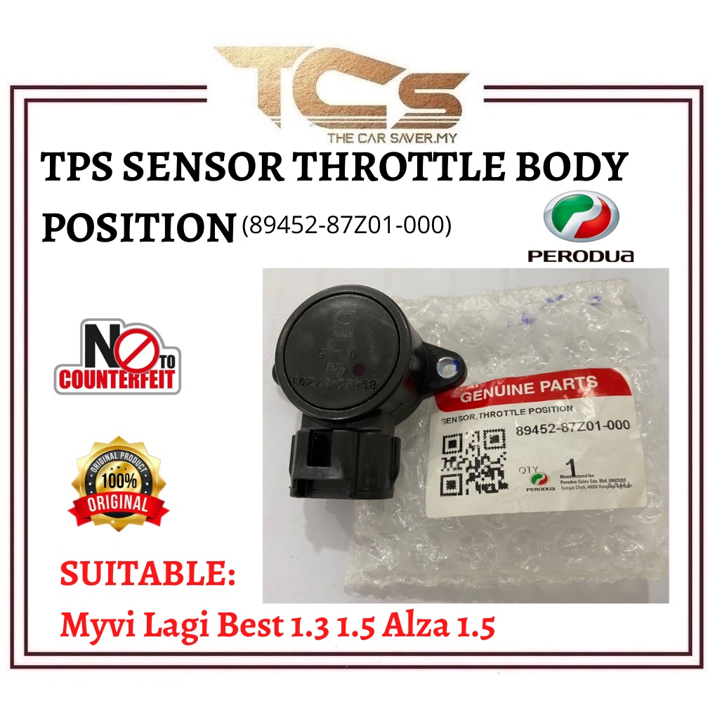 Perodua Myvi Lagi Best 1 3 1 5 Alza 1 5 Throttle Body Position Sensor