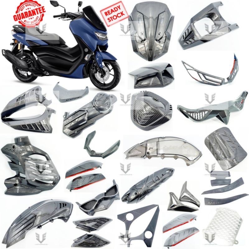 Yamaha Nmax New V Body Cover Carbon Accessories Engine Cover