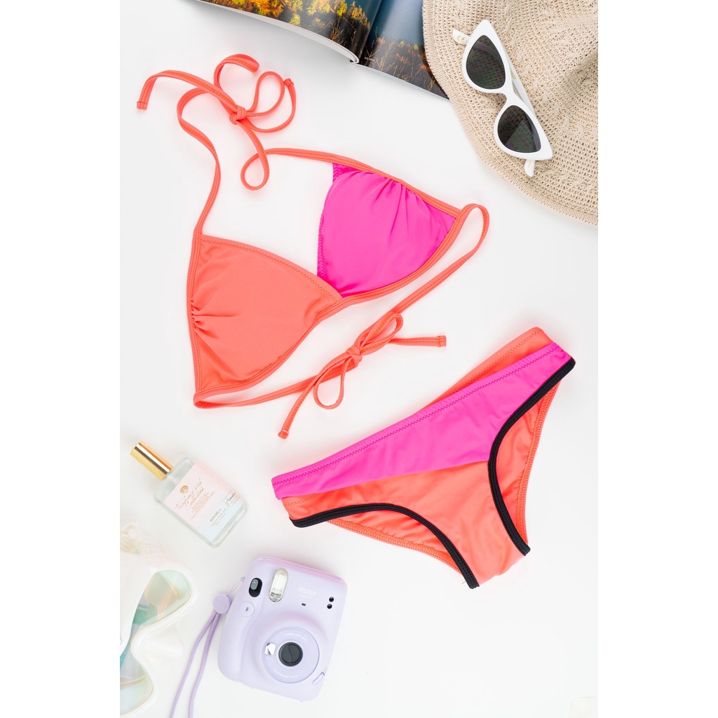 FEELFREE Two Piece BIKINI Two Piece Swimsuit CC Shopee Malaysia