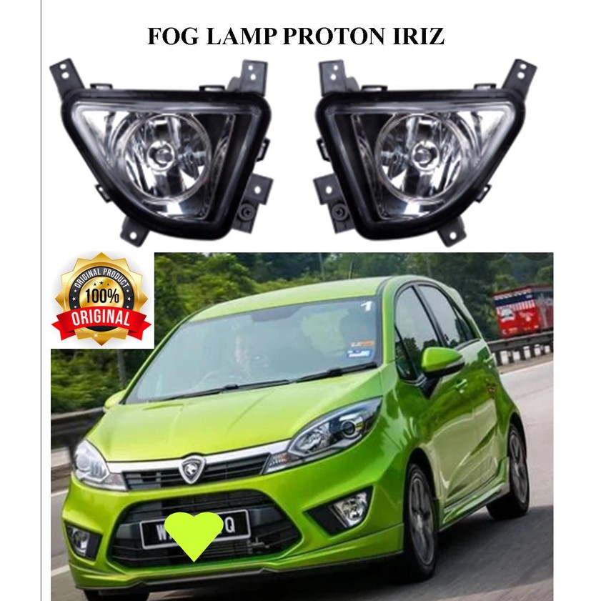 Proton Iriz Genuine Parts Fog Lamp Lh Or Rh Shopee Malaysia