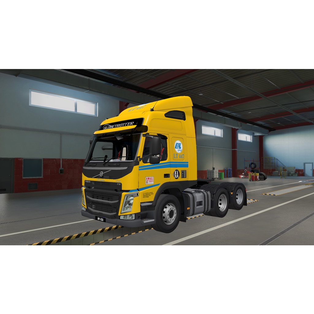 Euro Truck Simulator Ets Volvo Fm Skin Lts Express Shopee Malaysia