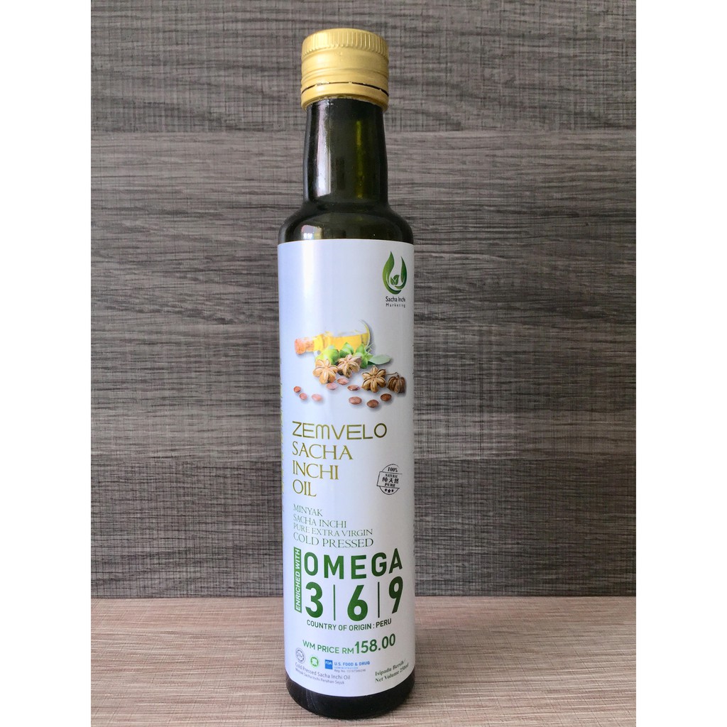 Zemvelo Sacha Inchi Oil Ml Shopee Malaysia