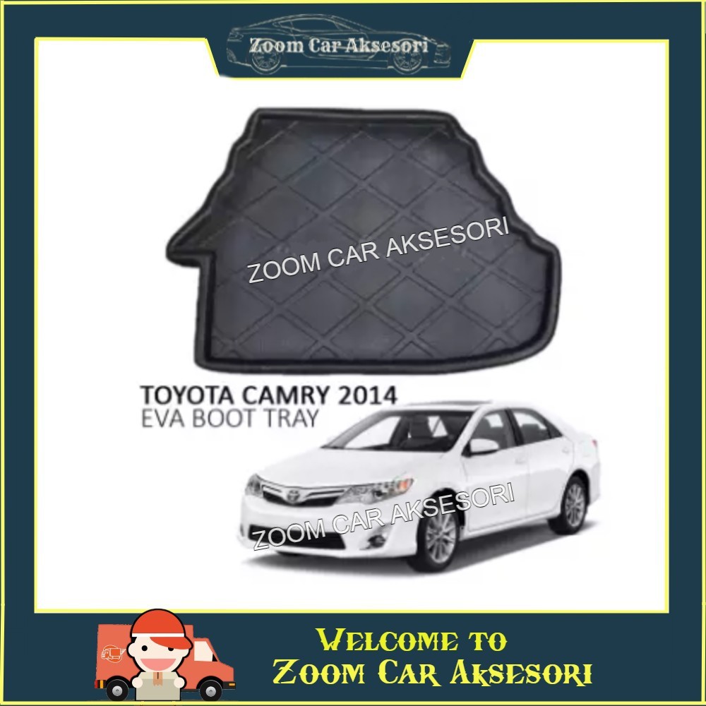 Toyota Camry Eva Copolymer Car Boot Tray Luggage Cargo Trunk Tray