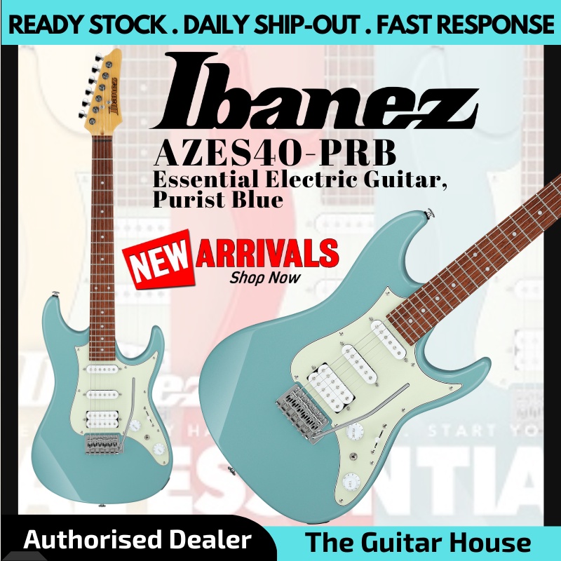 Ibanez Azes Prb Essential Electric Guitar Purist Blue Azes