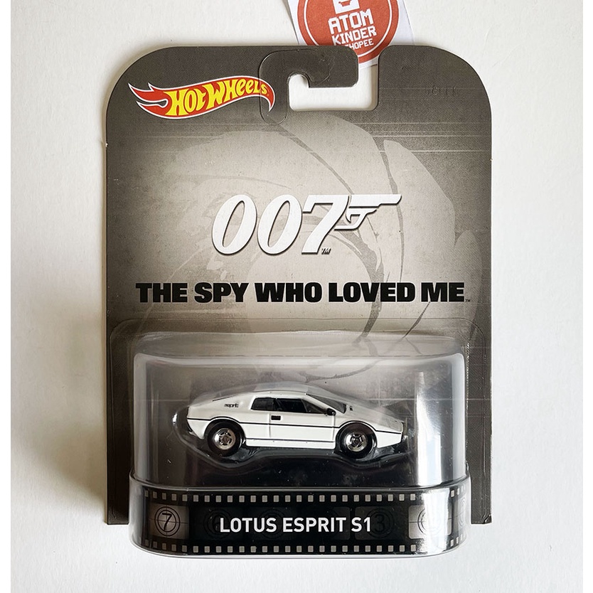 HHot Wheels Lotus Esprit S1 The Spy Who Loved Me 007 Retro