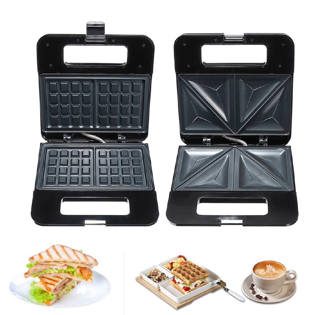 V W Electric Waffles Maker Machine Sandwich Maker Iron Bubble Egg