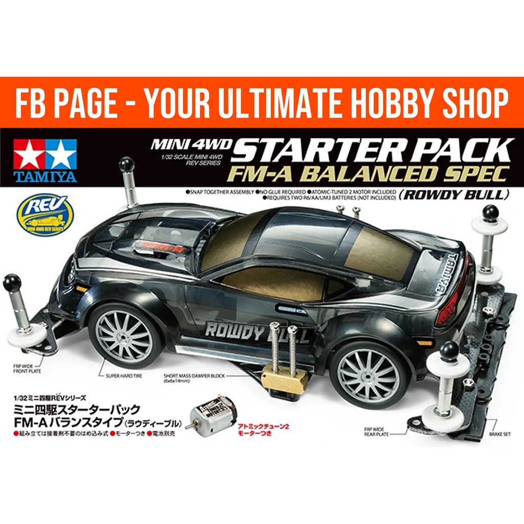 Box Made In Japan Tamiya Mini Wd Rev Series Starter Pack