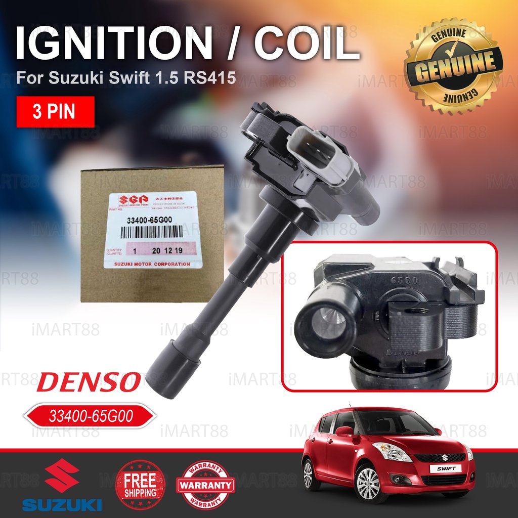 Original Ignition Plug Coil Suzuki Swift 1 5 RS415 2004 2012 Jimny SX4