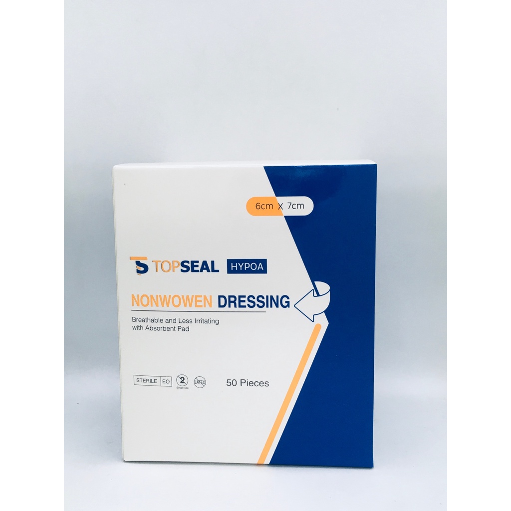 Topseal Non Woven Wound Dressing Cm S Shopee Malaysia