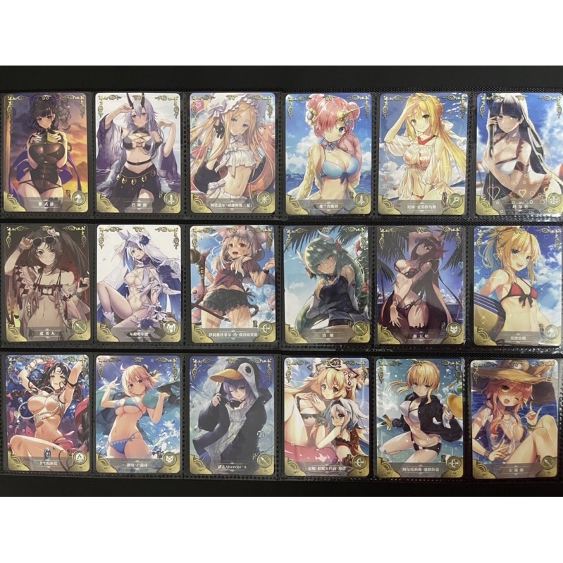 绝版5M04 Vol 4 R卡FATE BIKINI SERIES Anime Waifu Collection Card女神物语第四弹命运女神番外篇FATE系列 Shopee