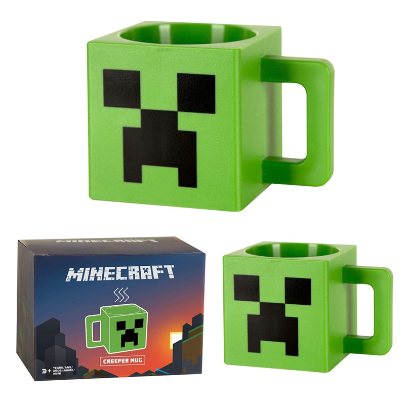 Minecraft Mugs Steve Ghast Enderman Creeper Tnt Square Hobby Game