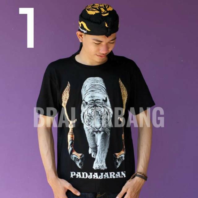 Sunda Spandek T Shirt Pajajaran Macan Siliwangi Maung Sunda Indonesian