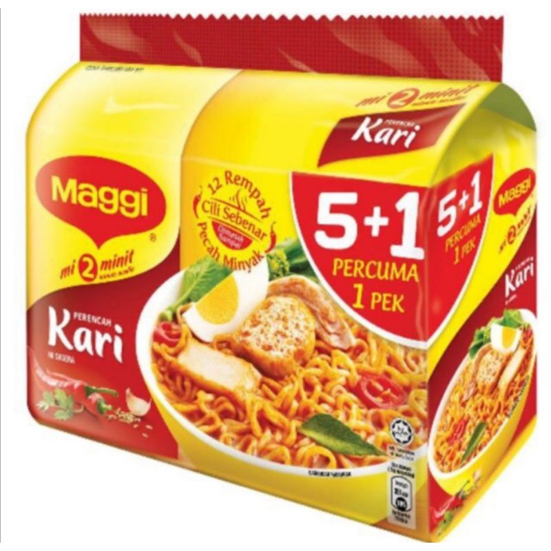 Ready Stok Maggi Big Kari Shopee Malaysia