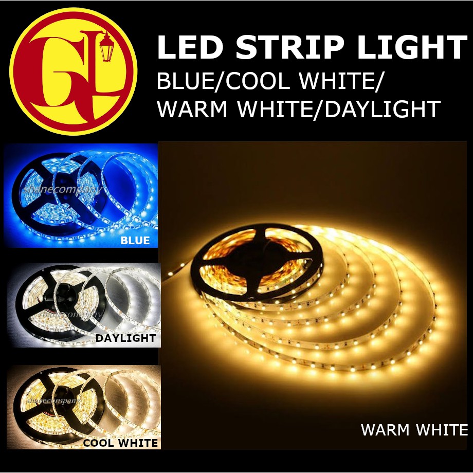 Ready Stock Led Strip Light M D Warm White Cool White