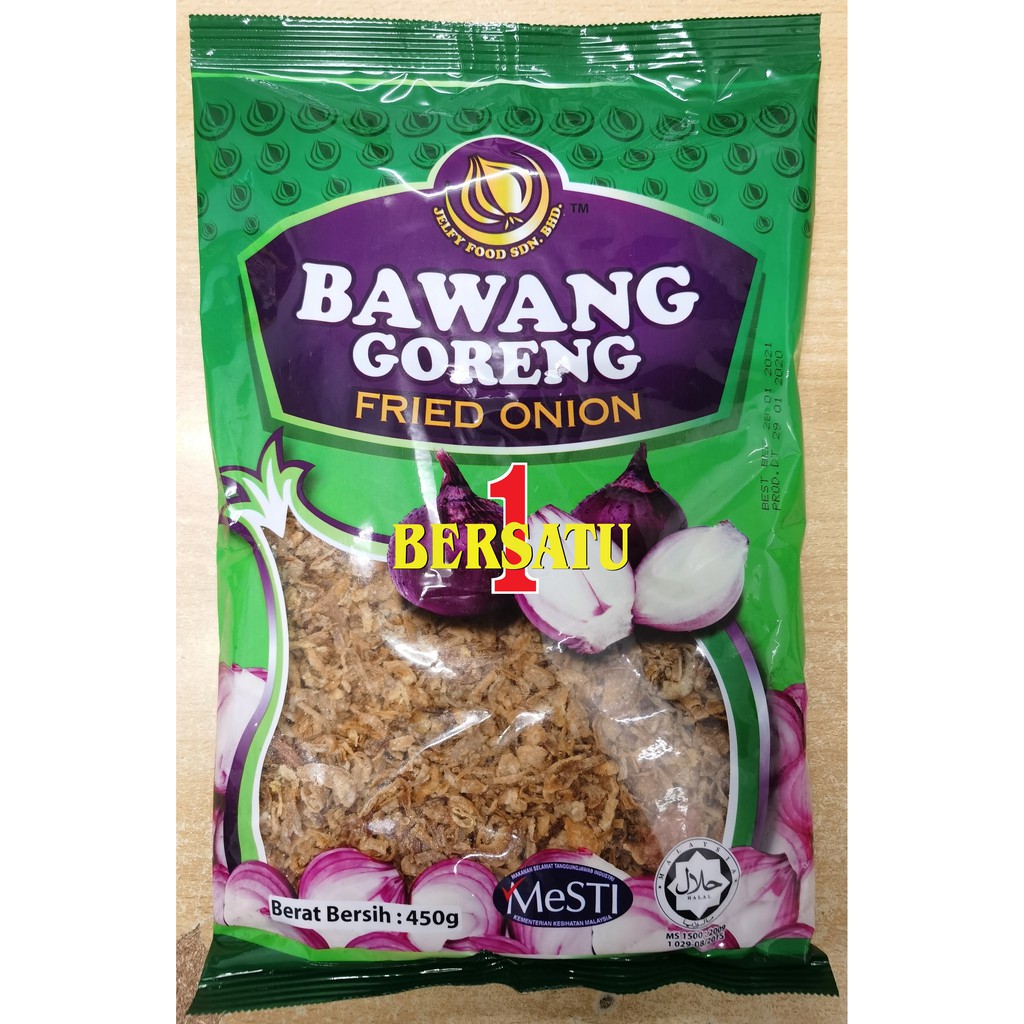 Halal Sedap Jelfy Bawang Goreng Fried Onion G Shopee