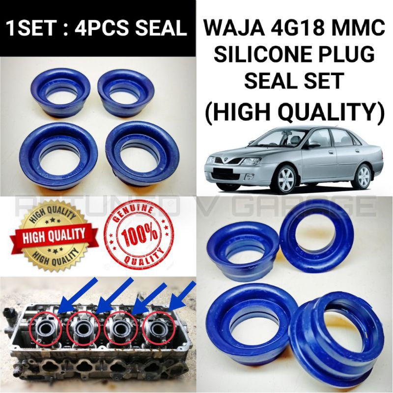 PROTON WAJA 1 6CC 4G18 MMC SILICONE PLUG SEAL SET Shopee Malaysia