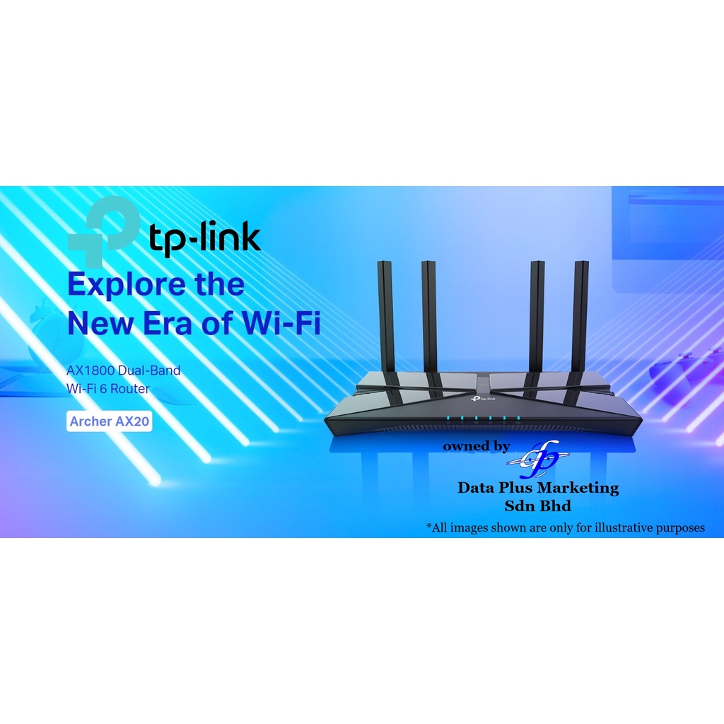 Tp Link Archer Ax Ax Dual Band Wi Fi Router Shopee Malaysia