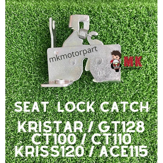 SEAT LOCK CATCH Set Modenas KRISTAR GT128 CT100 CT110 KRISS120