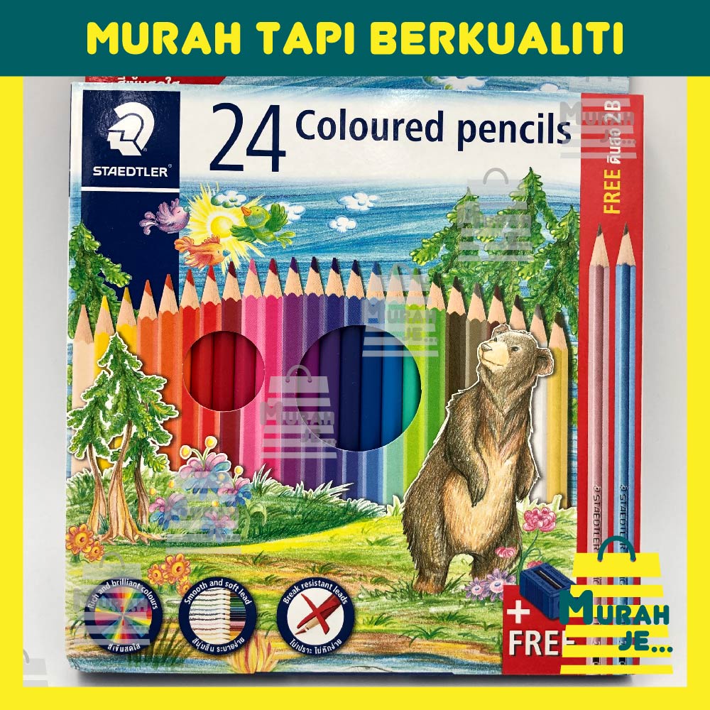 Staedtler Luna Colour Pencil S Pensel Warna Staedtler Luna