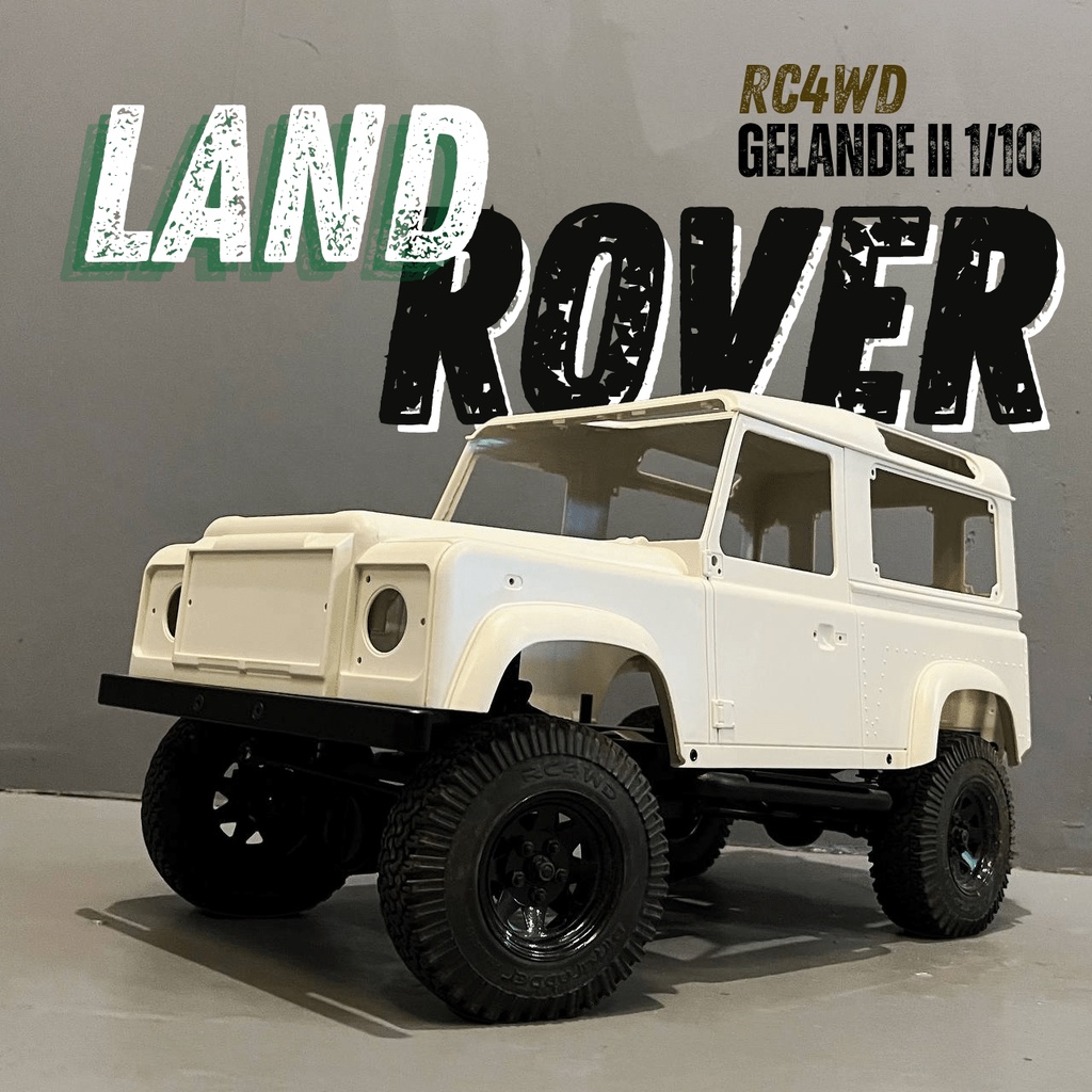 RC4WD GELANDE II 1 10 SCALE 4X4 TRUCK KIT W LAND ROVER DEFENDER HARD