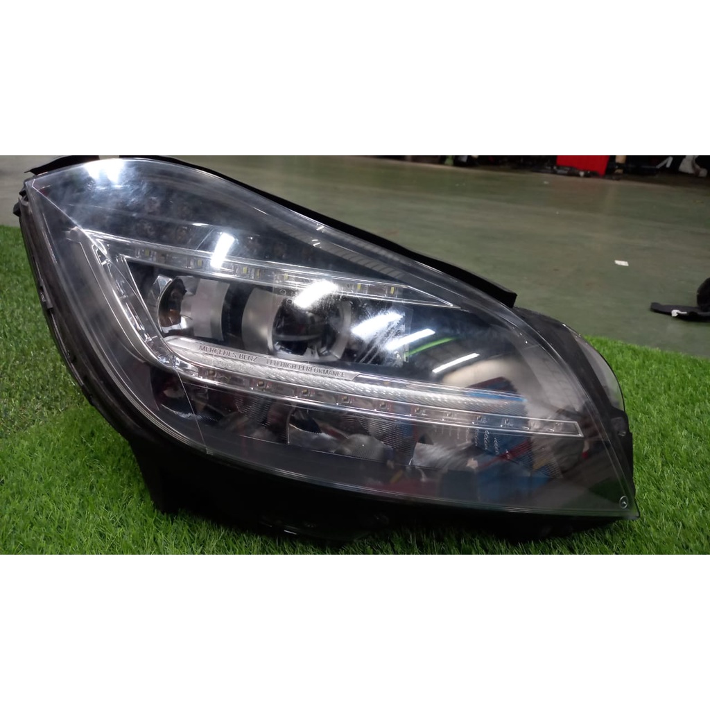 Mercedes Cls Class W Head Lamp Empty Rh Ecu W Xenon Led Model