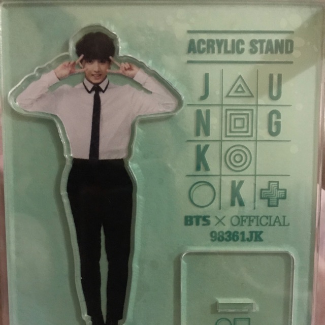 Rare Standee JUNGKOOK 3rd Muster Official Merch Shopee Malaysia