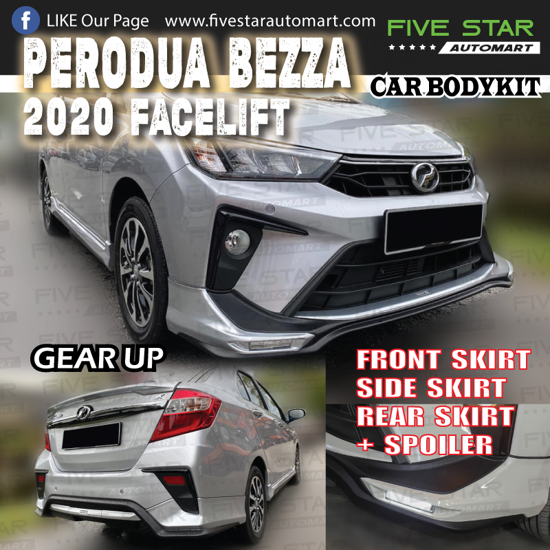 Perodua Bezza 2020 Gear Up Bodykit ABS Shopee Malaysia