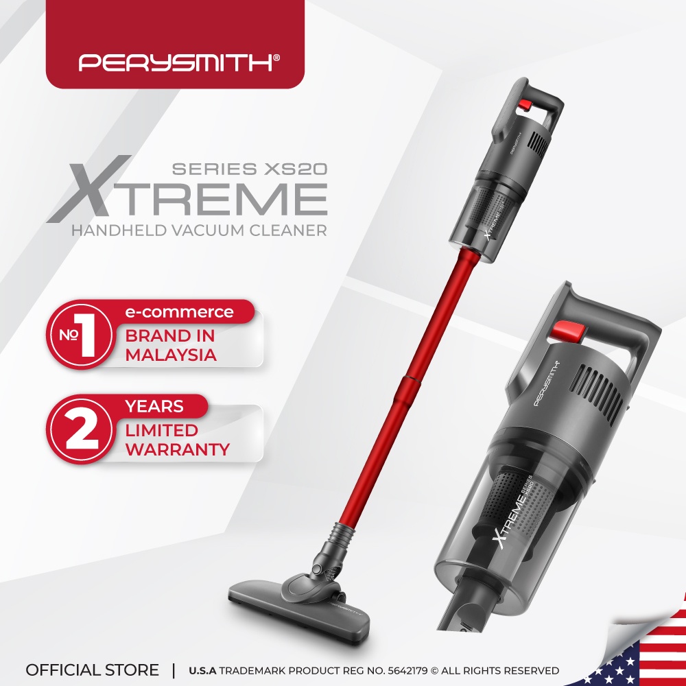 PerySmith Cordless Vacuum Cleaner Xtreme Series XS20 Handheld