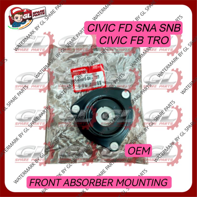 Honda Civic Fd Sna Snb Civic Fb Tro Front Absorber Mounting Oem