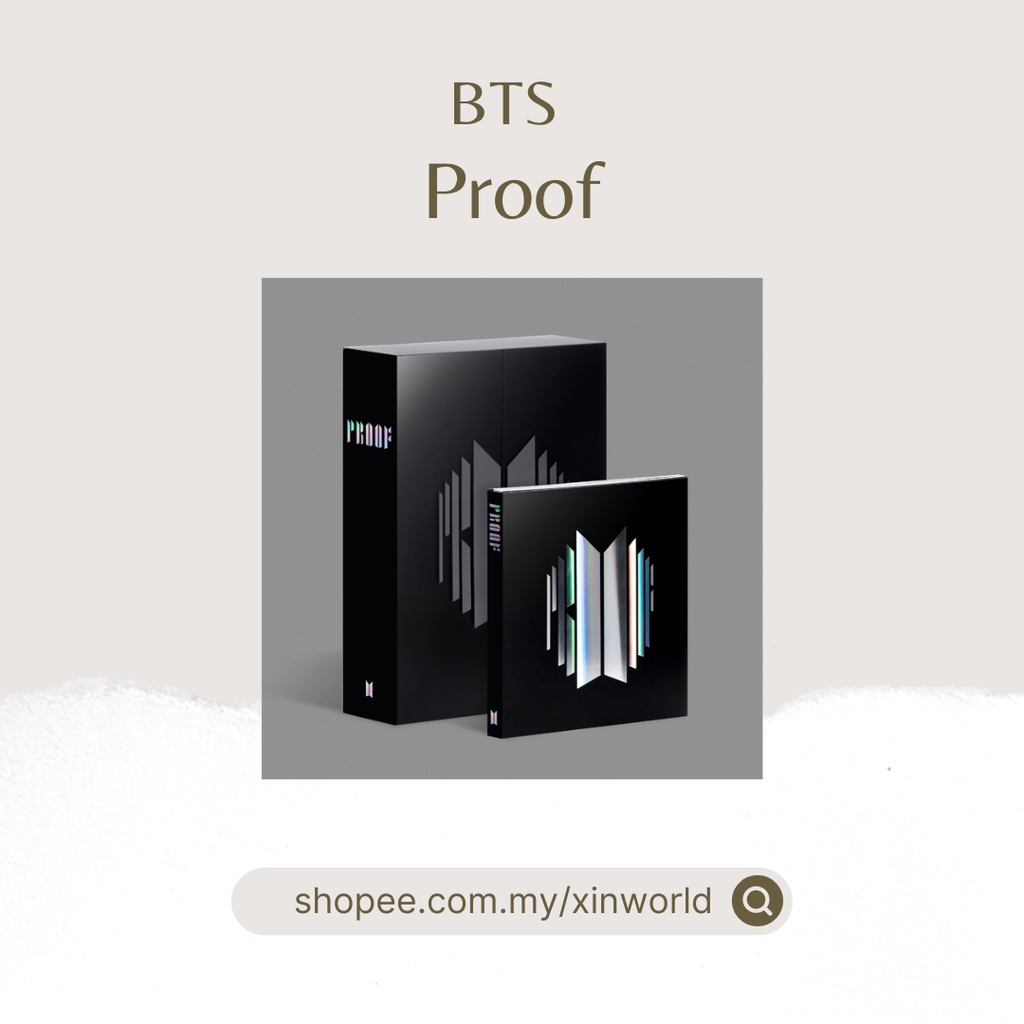 Ktown4u BTS Proof Album Shopee Malaysia