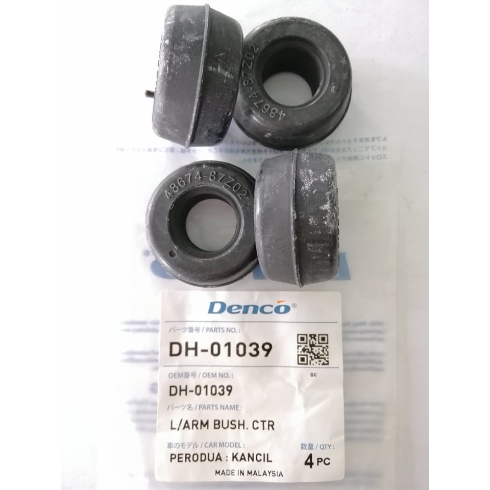 PERODUA KANCIL 660 850 LOWER ARM BUSH OEM DENCO 48674 87Z02 HD 01039