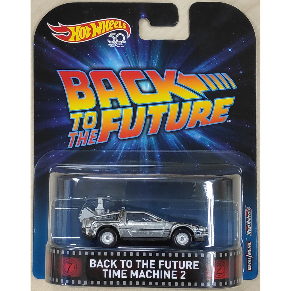 Hot Wheels Premium Back To The Future Time Machine Mr Fusion