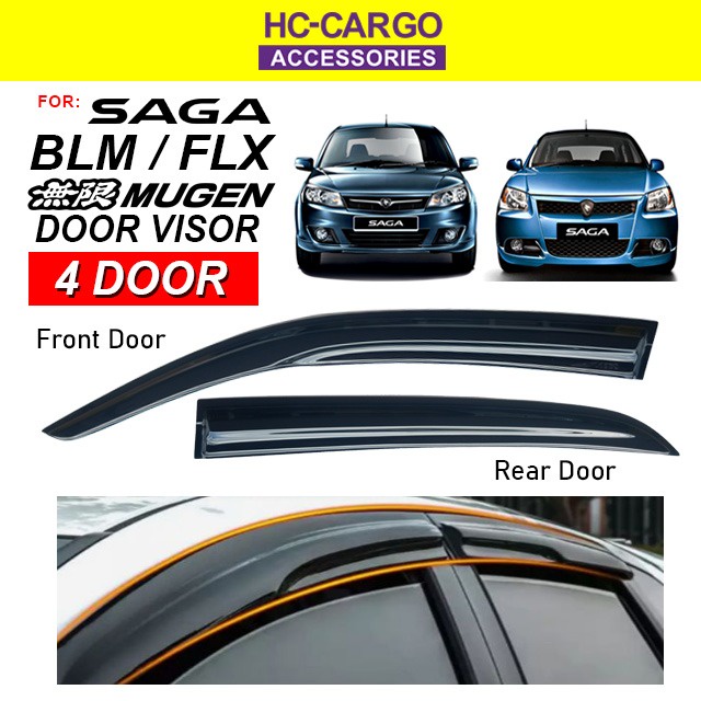 Hc Cargo Proton Saga BLM FLX FL Injection Door Visor Mugen Air