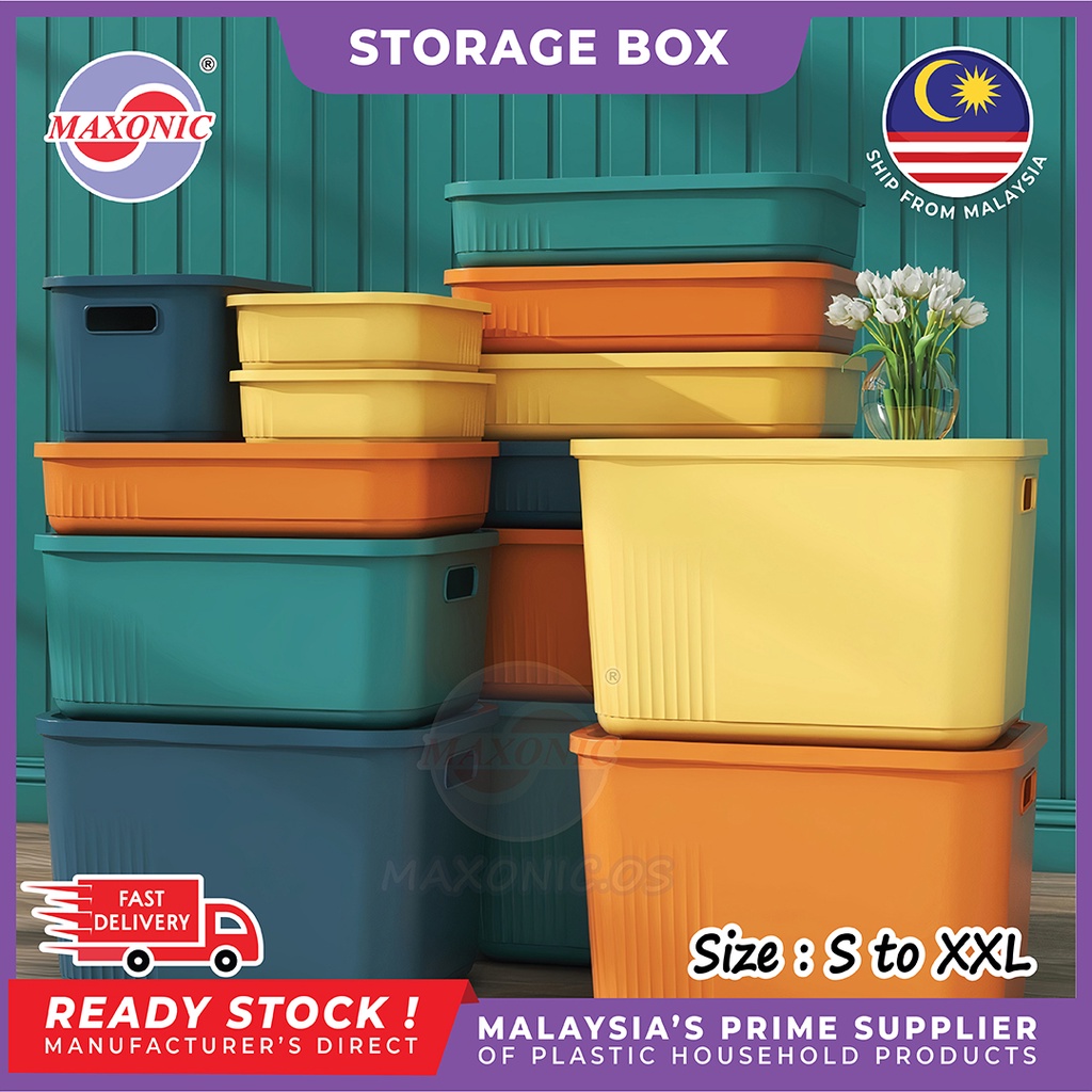 MAXONIC KOREAN STYLE COLOUR MULTIPURPOSE STORAGE BOX MODERN