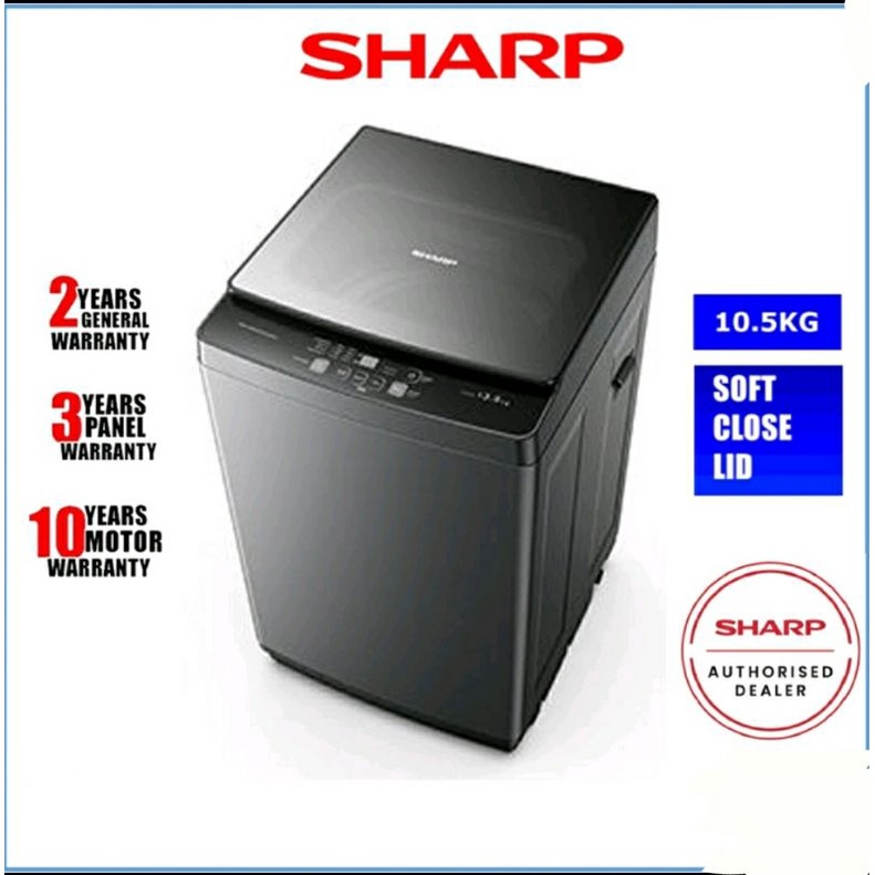 Sharp Kg Topload Washing Machine Fully Auto Shopee Malaysia