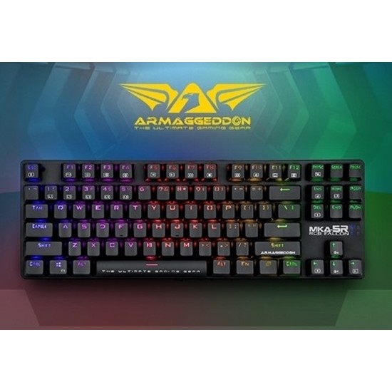 Armaggeddon Mka R Mechanical Gaming Keyboard Blue Switch Rgb