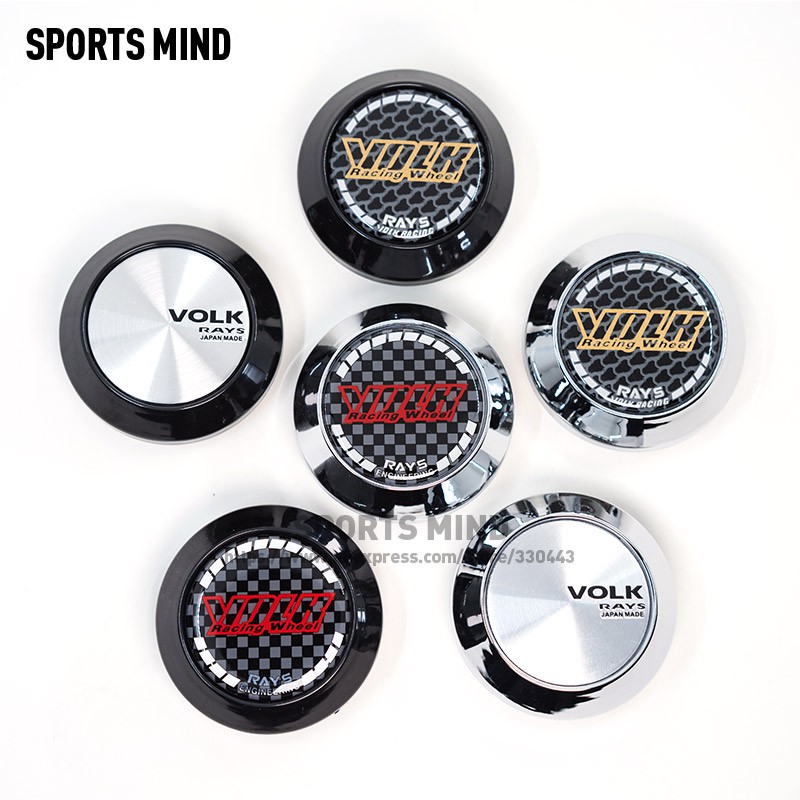 Pcs Lot Mm Car Wheel Center Hub Caps For Volk Rays Japan Volk