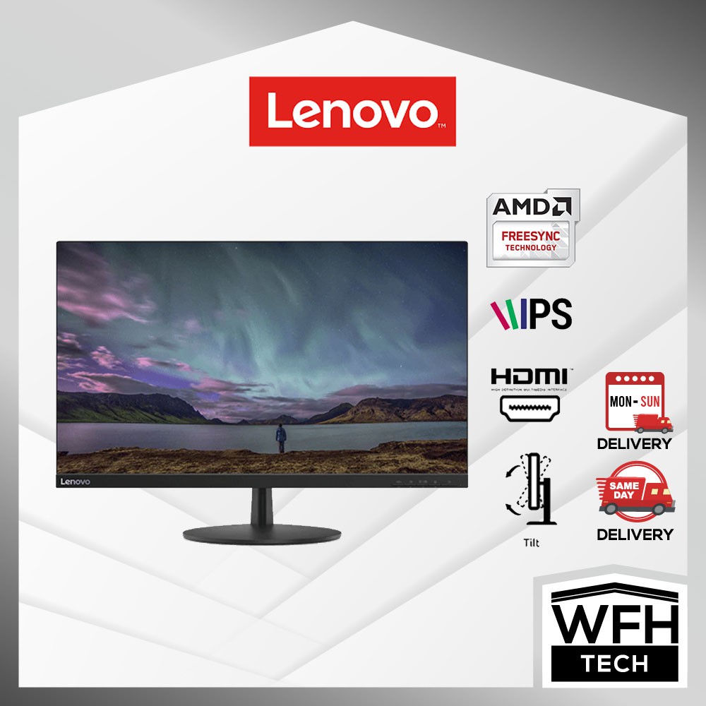 LENOVO L27i 28 Monitor 27 0 4ms FHD IPS Panel HDMI VGA