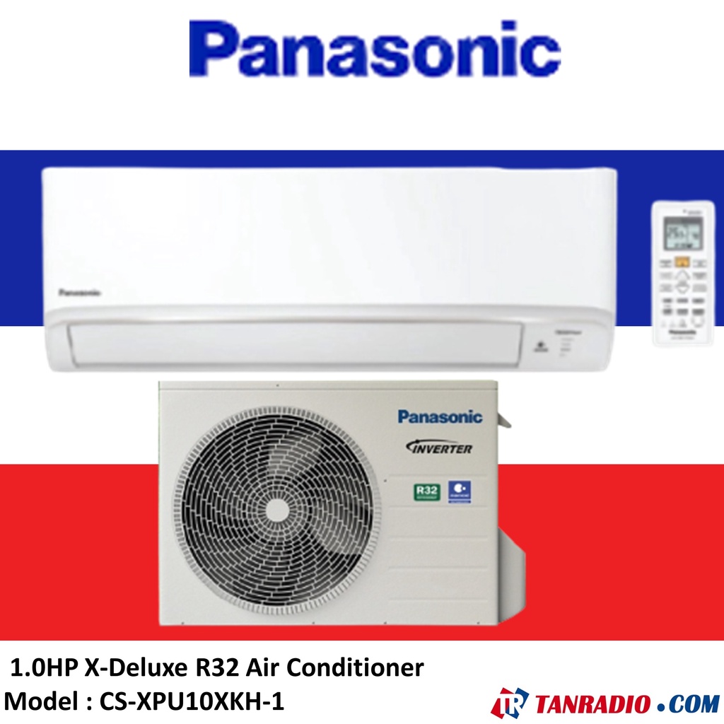 Panasonic 1 0HP X Deluxe R32 Air Conditioner CS XPU10XKH 1 Air