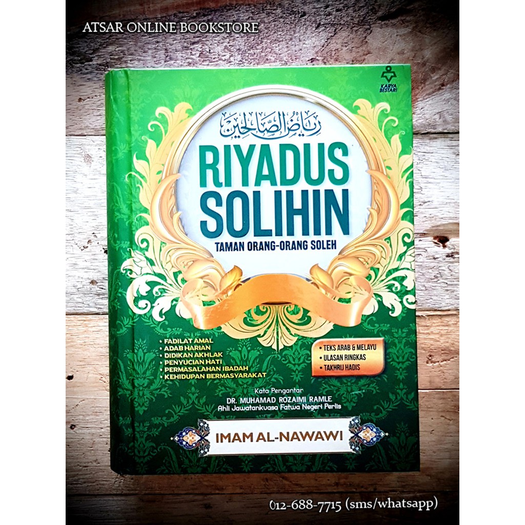 Riyadus Solihin Taman Orang Orang Soleh Karya Terkenal Al Imam An