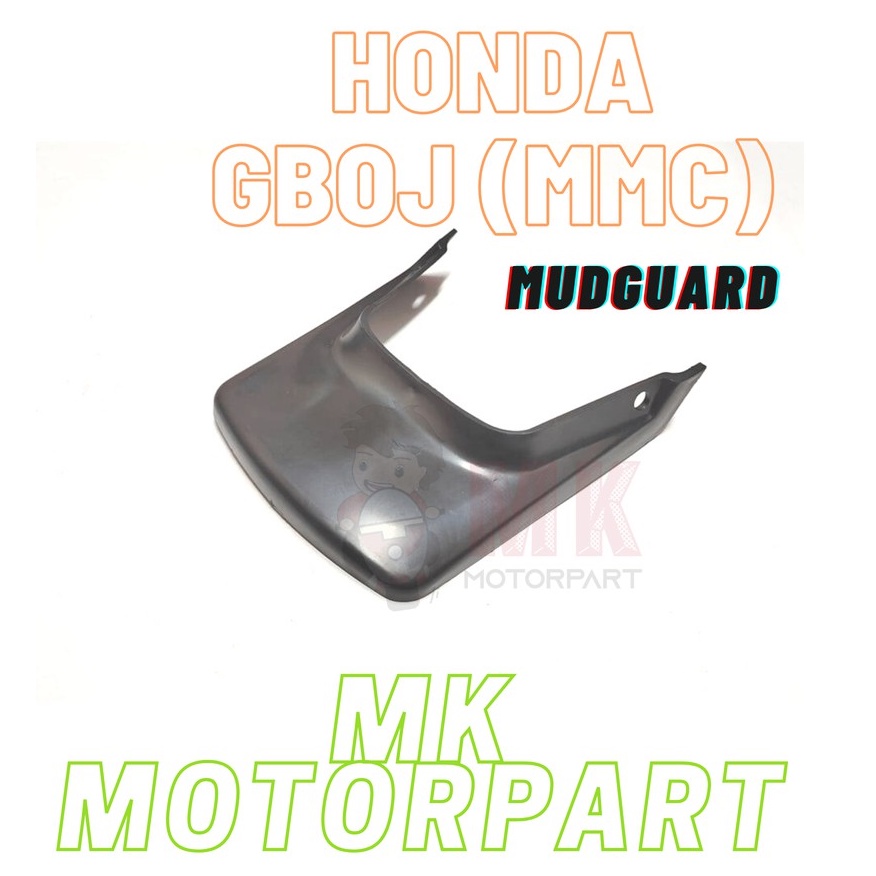 Honda Gboj Gbo J Mmc Mudguard Mud Flap Rear Fender Mudflap Shopee